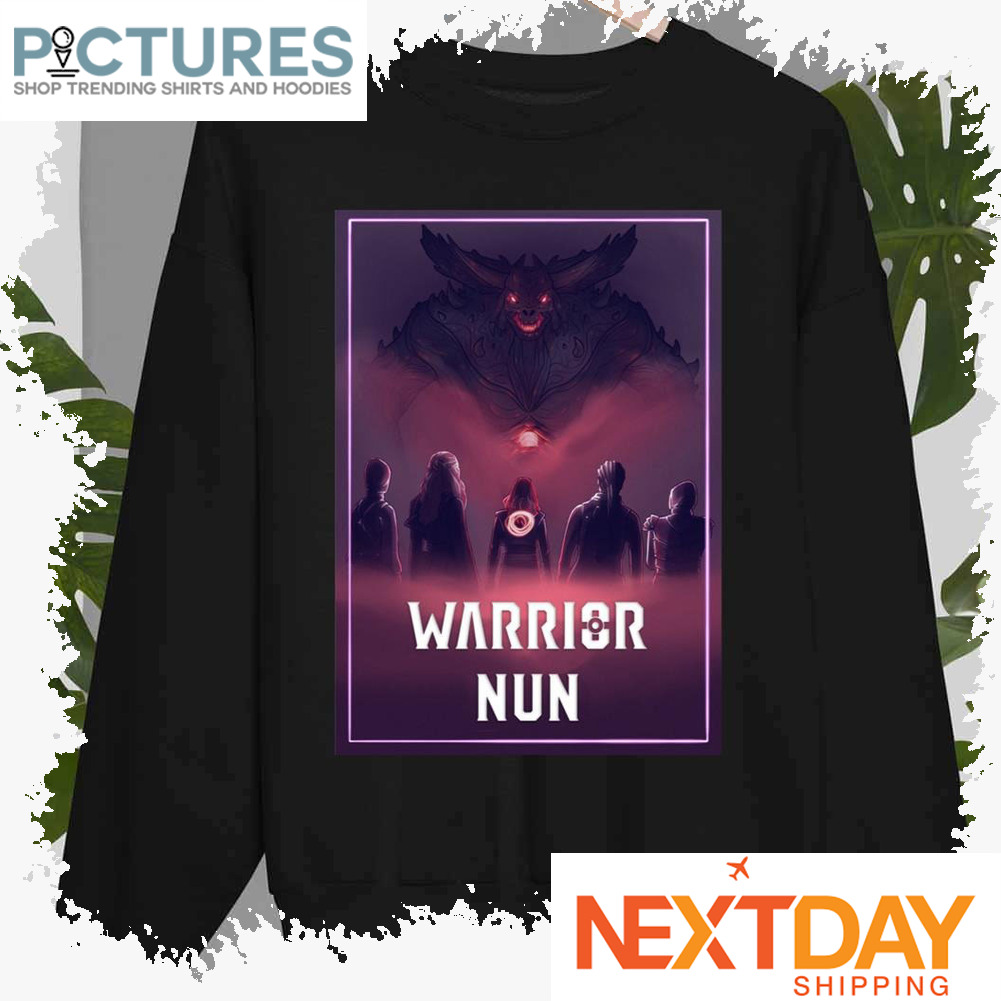 Drama Series The Warrior Nun American Fantasy Tv Show Poster Graphic shirt