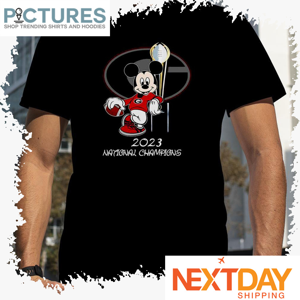 Mickey Georgia Bulldogs National Champions 2023 shirt