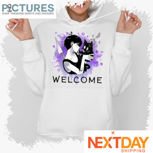 Omari Welcome Black Cat Danmach shirt