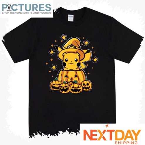 Pikachu Trick Or Treat Pokemon shirt