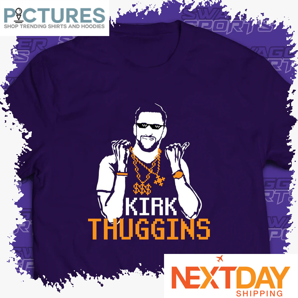 Kirk thuggins Minnesota Vikings football pixel shirt