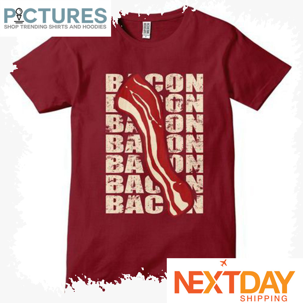 Meat Bacon Bacon Retro Vintage shirt
