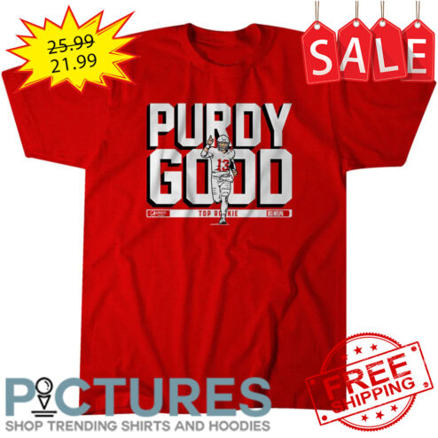 Brock Purdy Good Top Rookie San Francisco 49ers NFL shirt