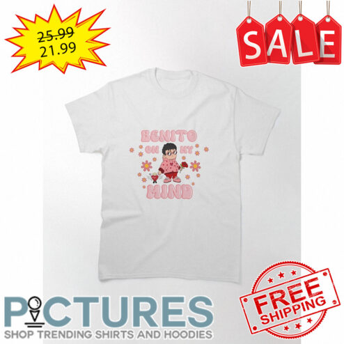 Bad Bunny Benito On My Mind Valentine_s day shirt