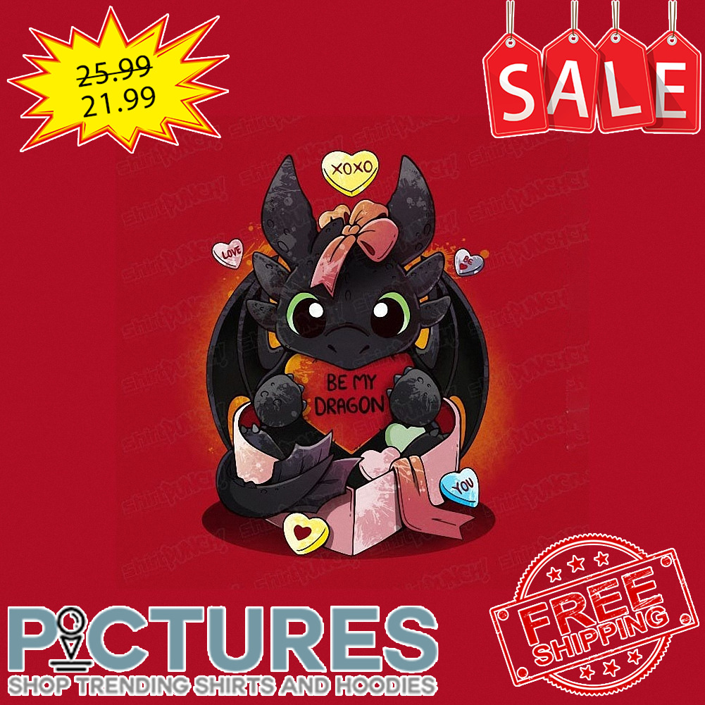 Toothless Be My Dragon Gift Valentine's day shirt