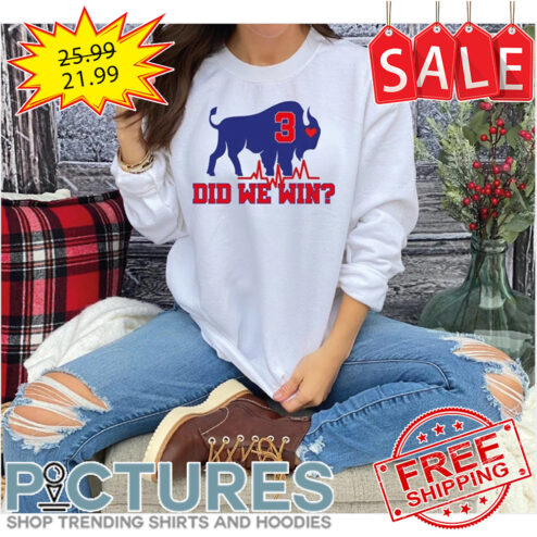 Did We Win Hamlin Buffalo Bills NFL shirt
