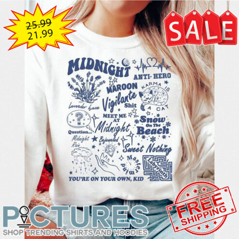 Midnight Taylor New Album Shirt