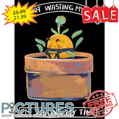 Bee i'm not wasting my time i'm taking my time shirt