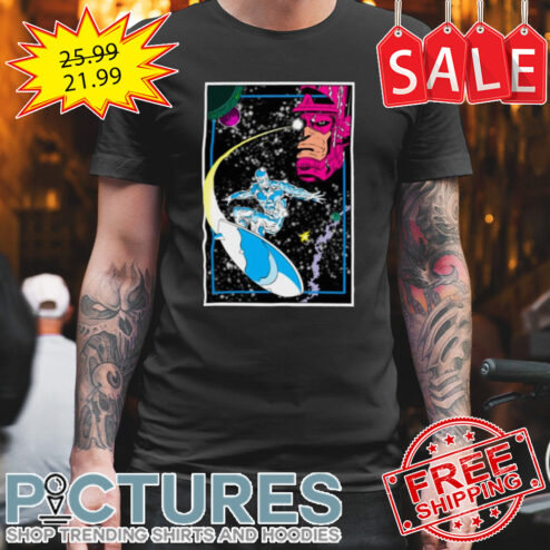 Herald Of Galactus Marvel Silver Surf Shirt