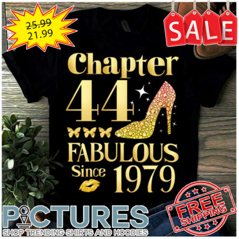 Personalized High Heels chapter 44 fabulous since 1979 Gold shirt