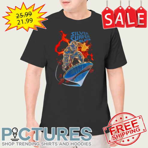 Silver Surfer Black 1 Comic Cover Marvel Shirt
