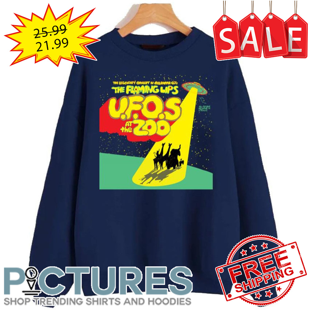 Ufos The Flaming Lips X Files Series shirt