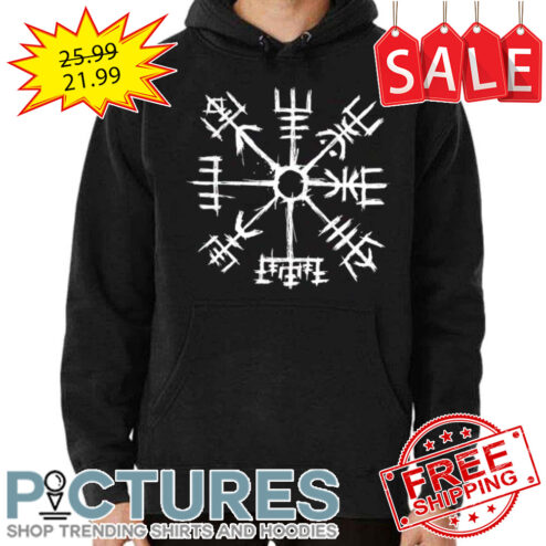 Viking Compass Vegvisir Viking Valhalla shirt