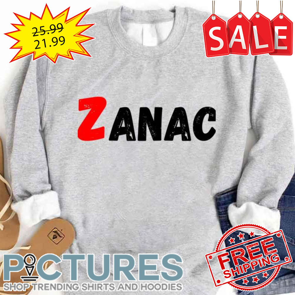 Zanac Typographic Logo shirt