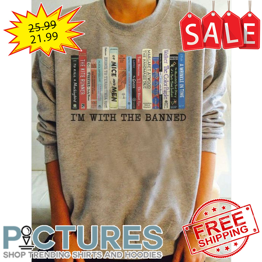 Books i'm with the banned shirt
