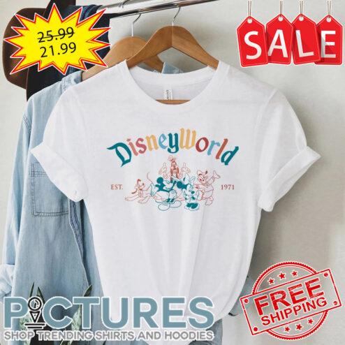 DisneyWorld EST 1971 Retro shirt