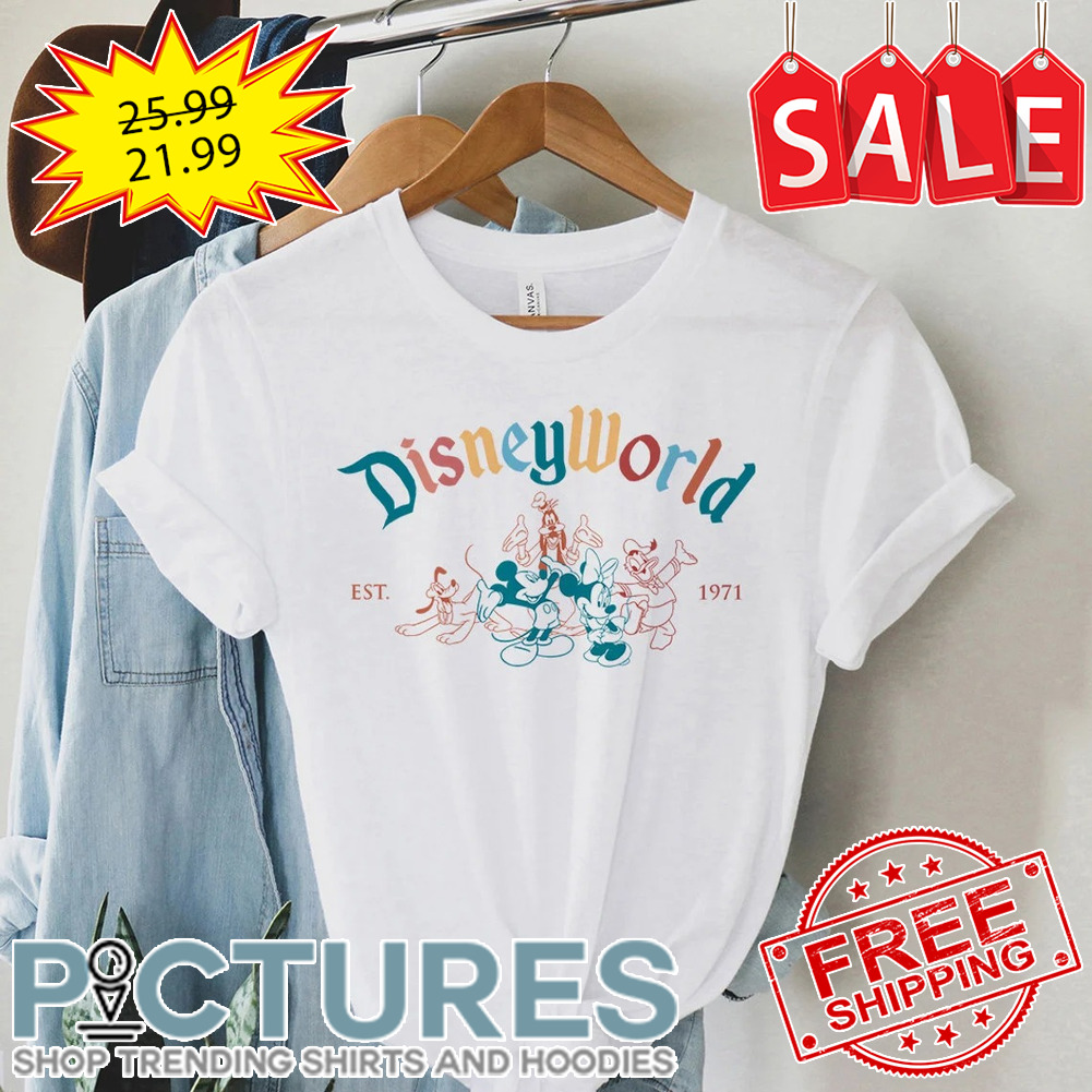 DisneyWorld EST 1971 Retro shirt