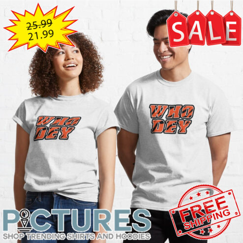 Joe Burrow Who Dey Cincinnati Bengals shirt