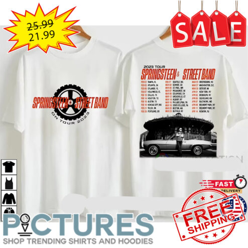 2023 Tour Bruce Springsteen and Streetband shirt