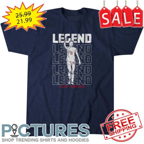 Alex Morgan Legend Number 13 San Diego Wave FC NWSL shirt
