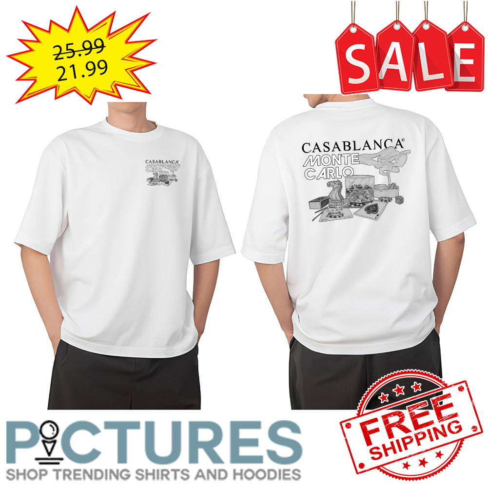 Casablanca monte carlo t-shirt
