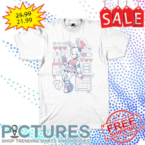 Girl Jump Little Bunny shirt