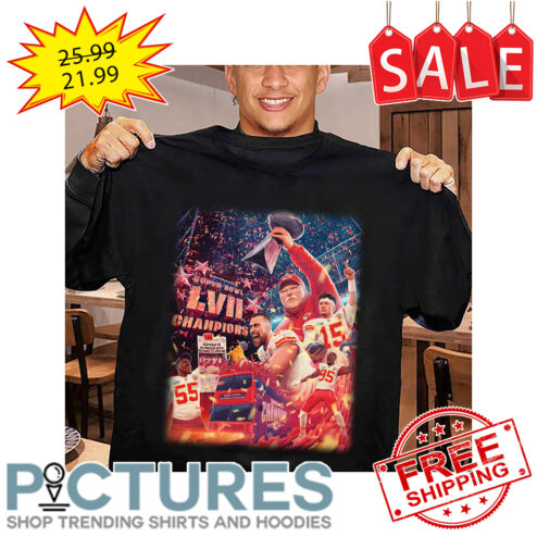 Kansas City Chief Win LVII Super Bowl Champions 2023 shirt