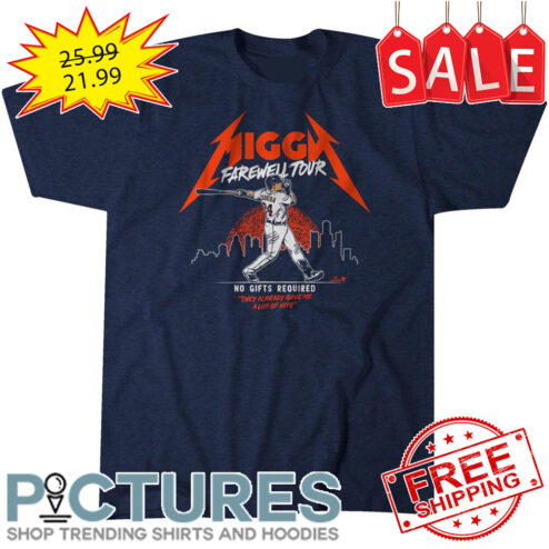 Miguel Cabrera Miggy Farewell Tour No Gifts Required Detroit Tigers MLB shirt