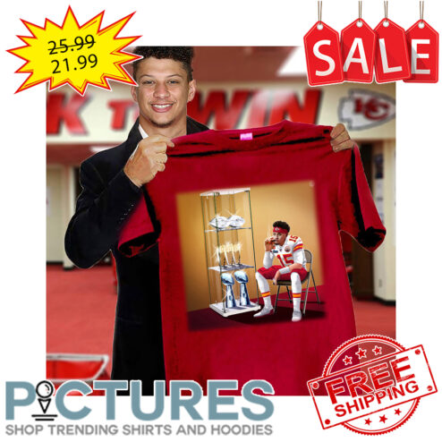 Patrick Mahomes Smoking Kansas City Chief Win LVII Super Bowl 2023 Trophy shirt