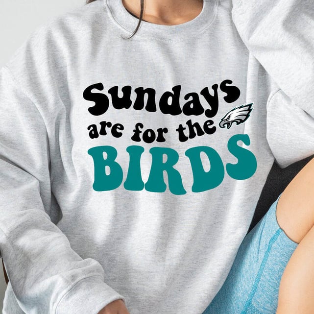Philadelphia Eagles Sweatshirt. Sundays Are for the Birds. -  in 2023  Eagles  sweatshirt, Philadelphia eagles shirts, Comfort colors sweatshirt