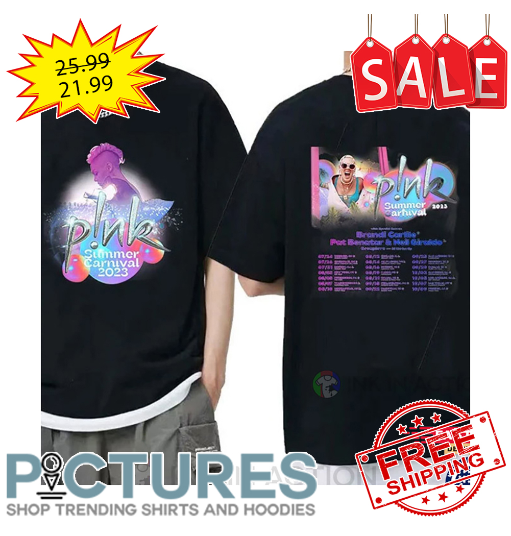 Pink Summer Carnival Tour 2023 Shirt