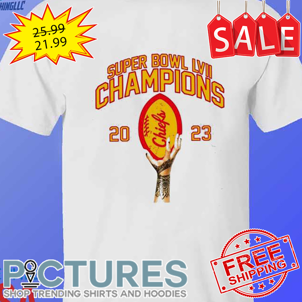 Rihanna Super Bowl LVII Champions 2023 Kansas City Chief shirt