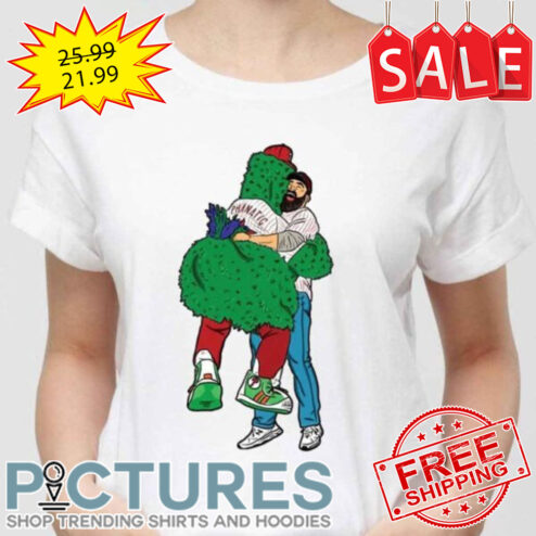 Jason Kelce And Philly Phanatic Hug shirt