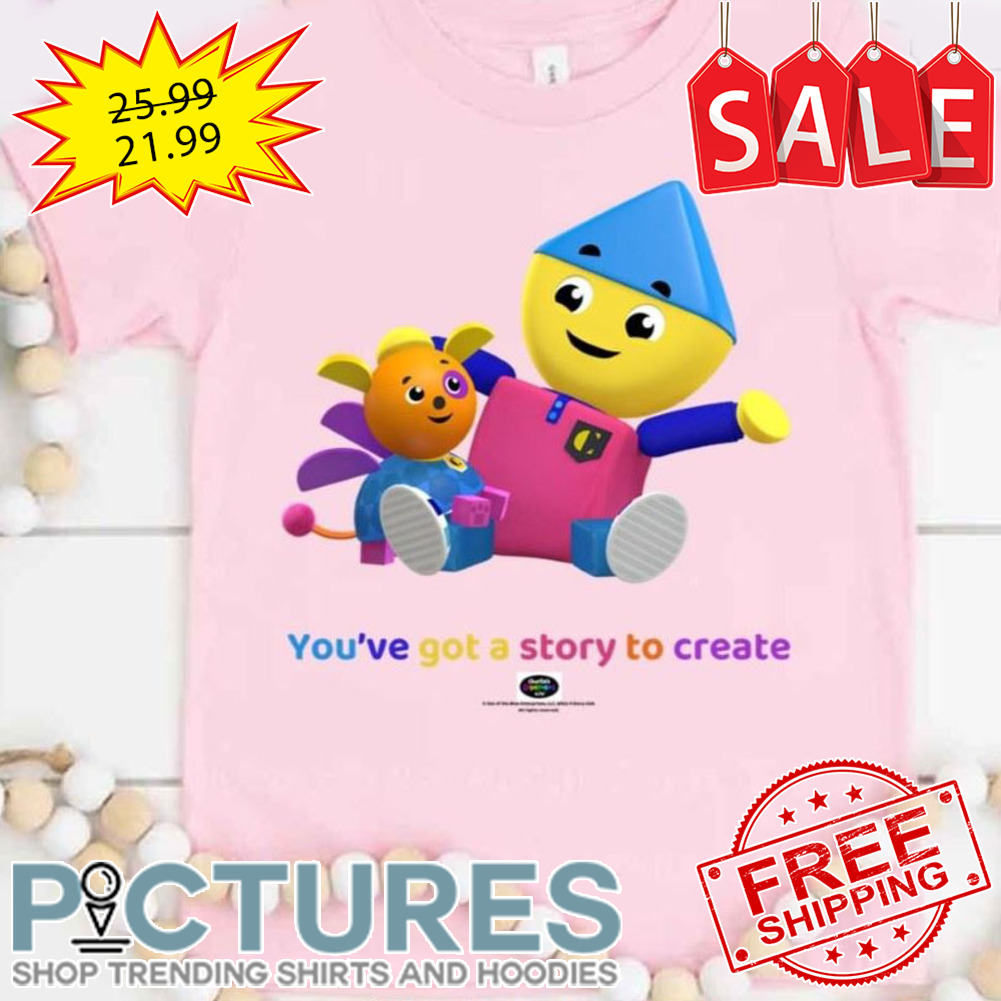 You’ve Got A Story To Create Charlie’s Colorforms City shirt