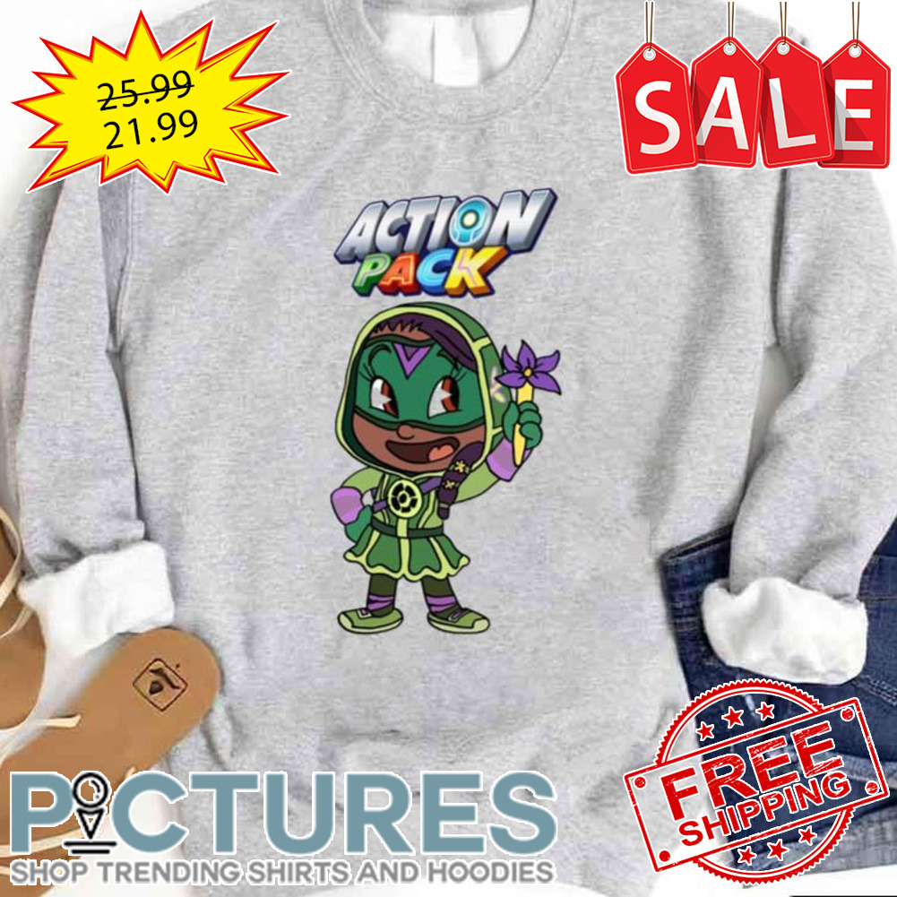 Flower Girl Action Pack shirt