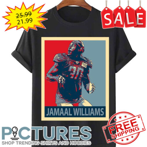 Football Graphic Jamaal Williams Artwork shirt