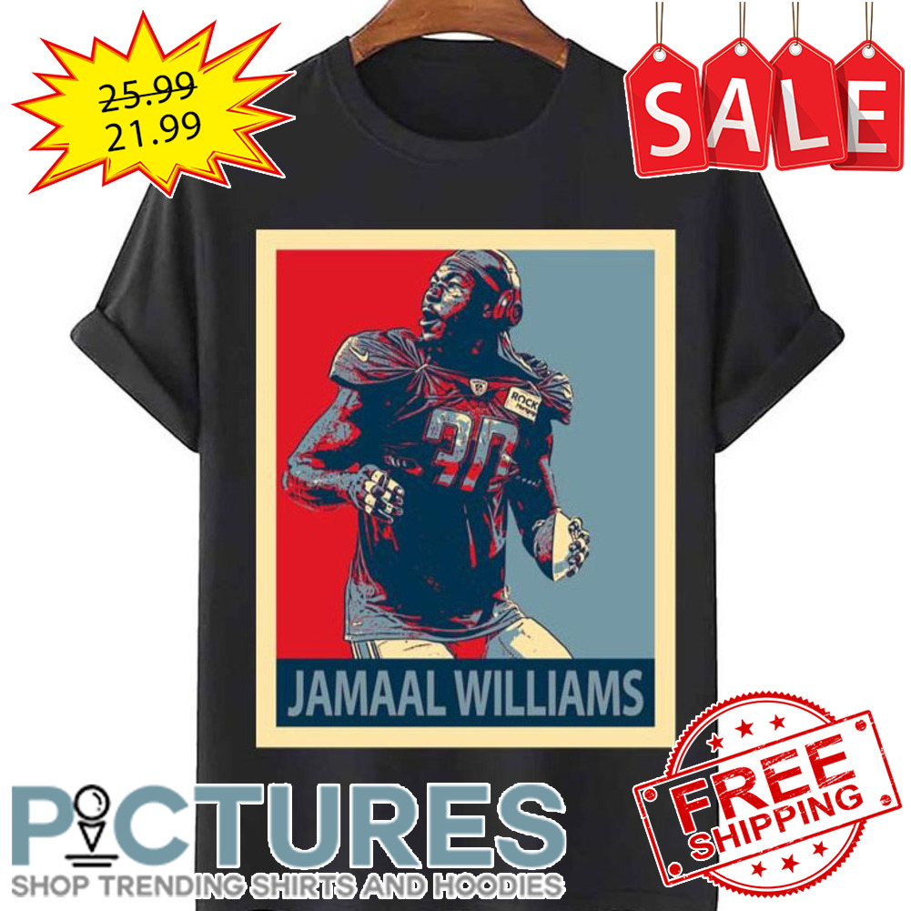 Football Graphic Jamaal Williams Artwork shirt