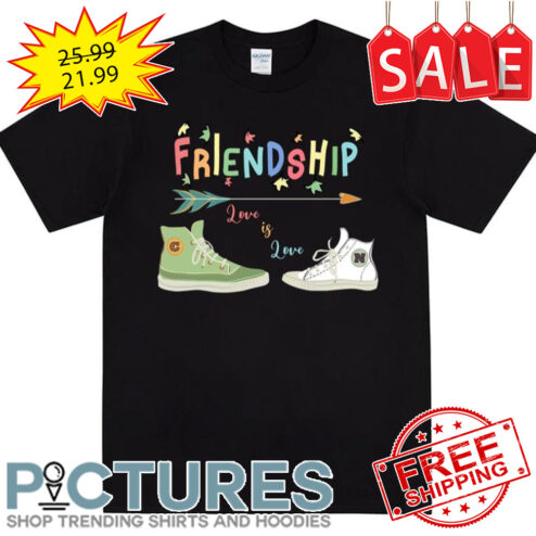 Friendship Leaves Cute Shoe Heartstoppers Love shirt