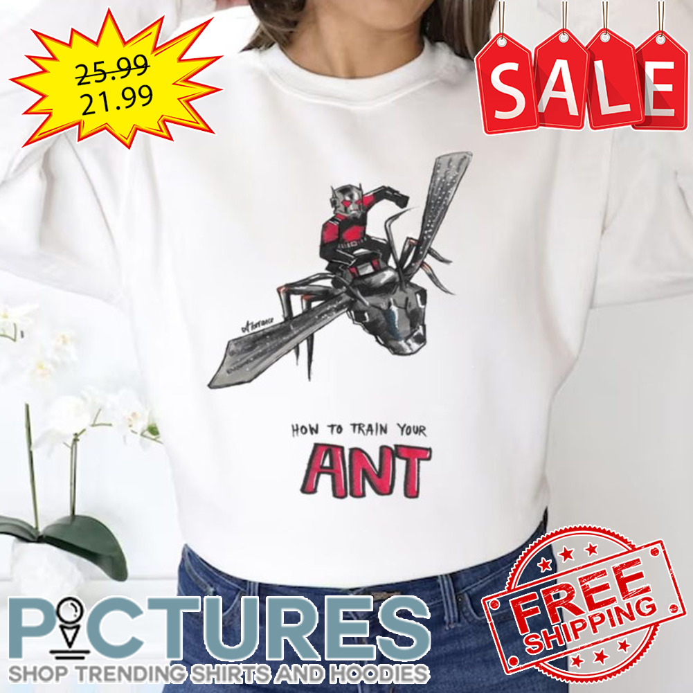 How To Train Your Ant Ant Man Marvel shirt