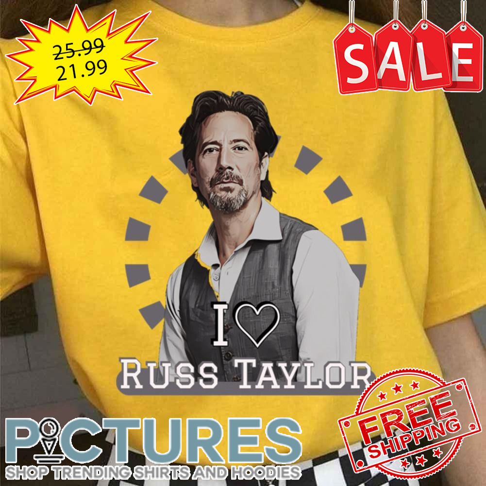 I Love Russ Taylor 90s Macgyver shirt