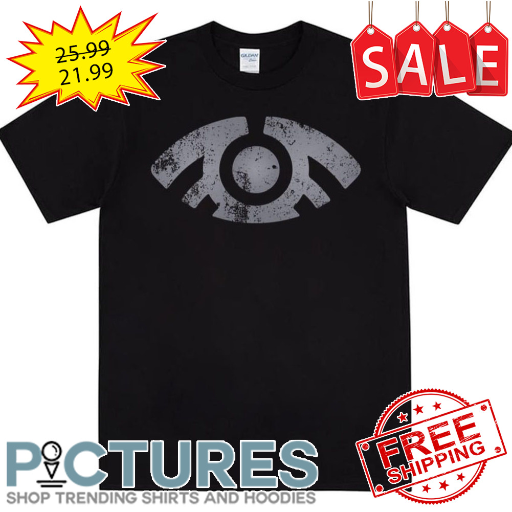 Arkangel Logo Distressed Black Mirror shirt