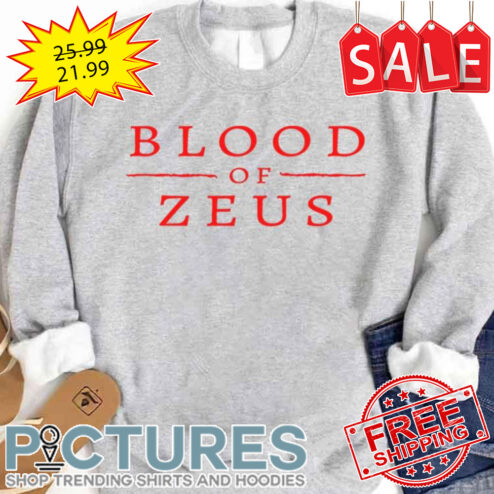 Blood Of Zeus Red Typographic shirt