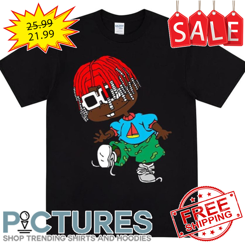 FREE shipping Cartoon Design Lil Yachty Rugrats shirt Unisex tee