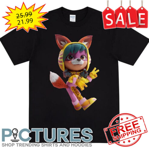 Cartoon Design Wren’s Animal Power Action Pack shirt