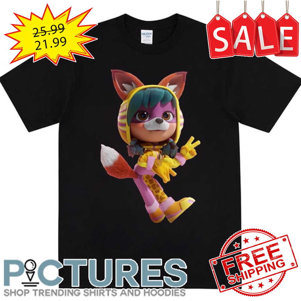 Cartoon Design Wren’s Animal Power Action Pack shirt