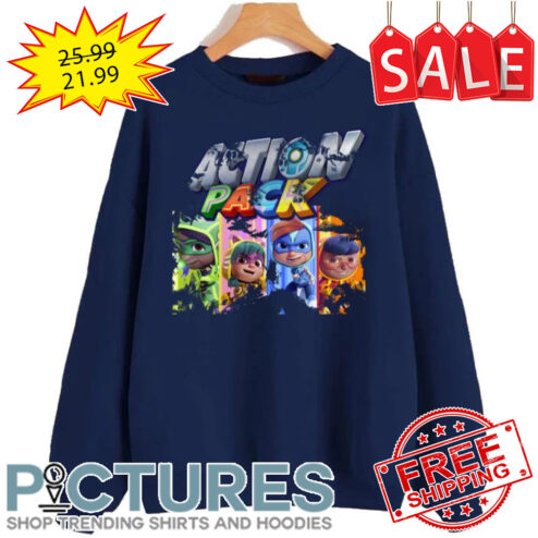 Cartoon Series Action Pack Netflix shirt