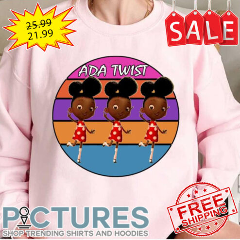 Cute Ada Round Design Ada Twist Scientist shirt