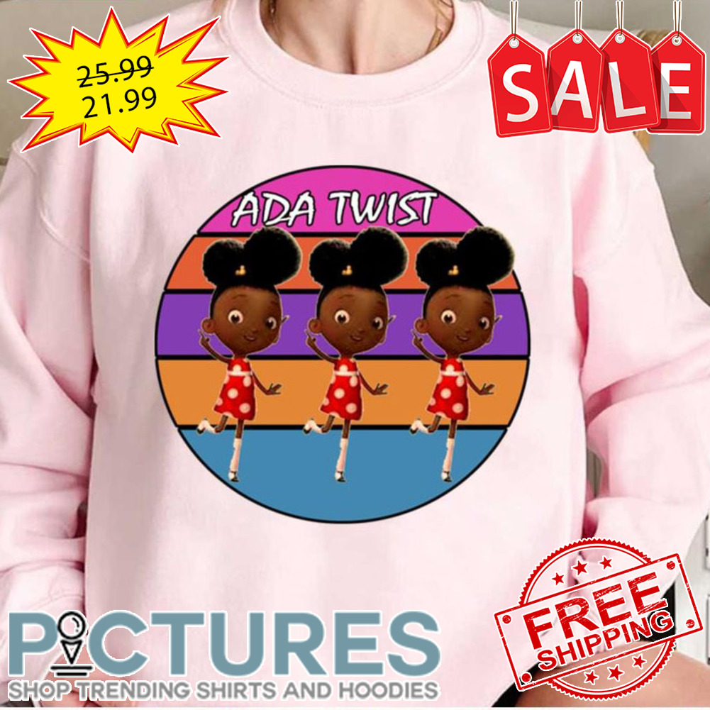 Cute Ada Round Design Ada Twist Scientist shirt