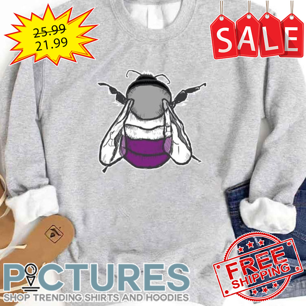 Asexual Bee LGBTQ Pride Month shirt