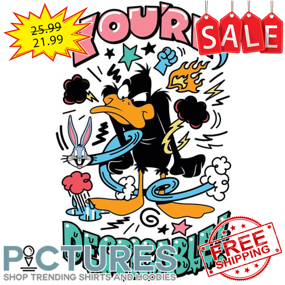 Duck Bunny you're despicable shirt